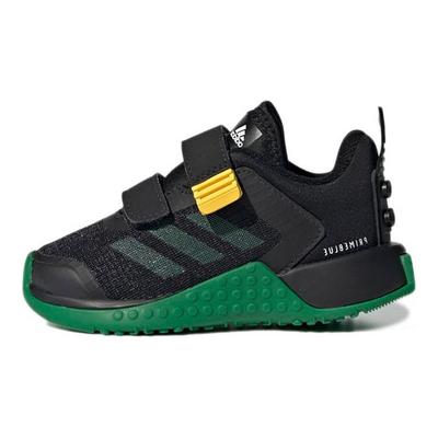 LEGO X Sport Infant Black Green Baby Sneakers Core-Black Equipment-Yellow FZ5444