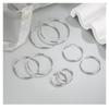 Women S Fashion Minimalist Hollow Smooth Large Hoop Earrings