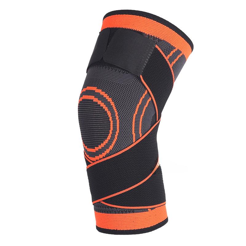 Men's Pressurized Anti-slip Knee Support for Sports - Basketball, Running, Cycling, Fitness - Thin Warm Bandage Style
