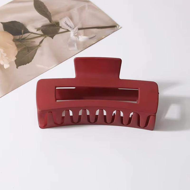 1/2/4 Pcs Soft Silicone Shark Hair Clips for Women Protective Elastic Hair Clip Back Head Durable Flexible Unsnappable Claw Clip