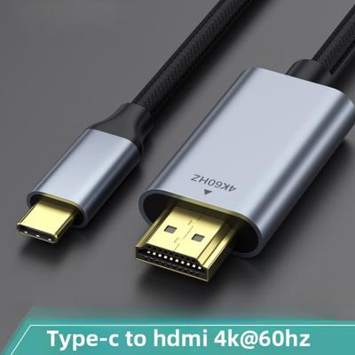 4K HDMI To Type C Cable for Phone PC Monitor Screen Mirroring High Speed HD Video Audio Sync