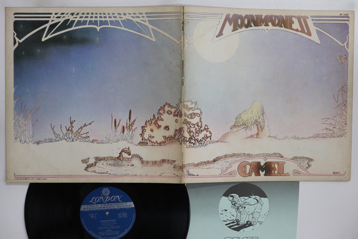 

LP Record CAMEL Moonmadness GP1035 LONDON 1976 Japan Rock Used