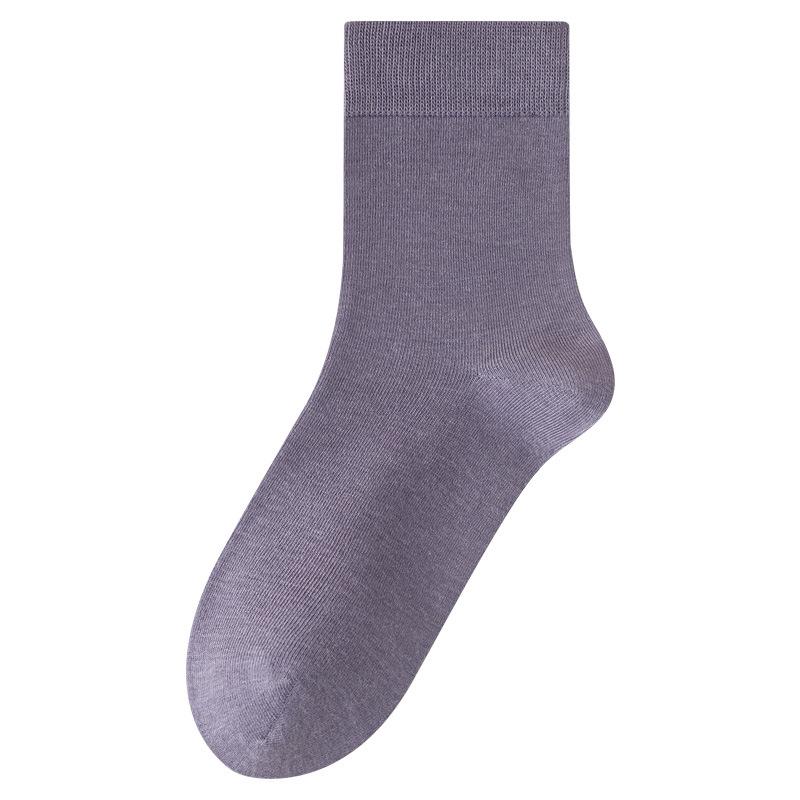 Women's Socks: Mid-calf Socks for Autumn and Winter, Warm and Warming Socks for Spring and Autumn, and Solid-colored Long Socks for Women