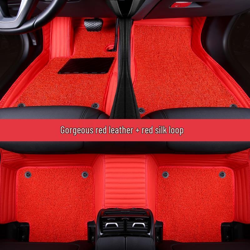 Compatible Car Floor Mats for Jetta VS5 (Models 2019-2023) - Enhanced Double-Layer Design
