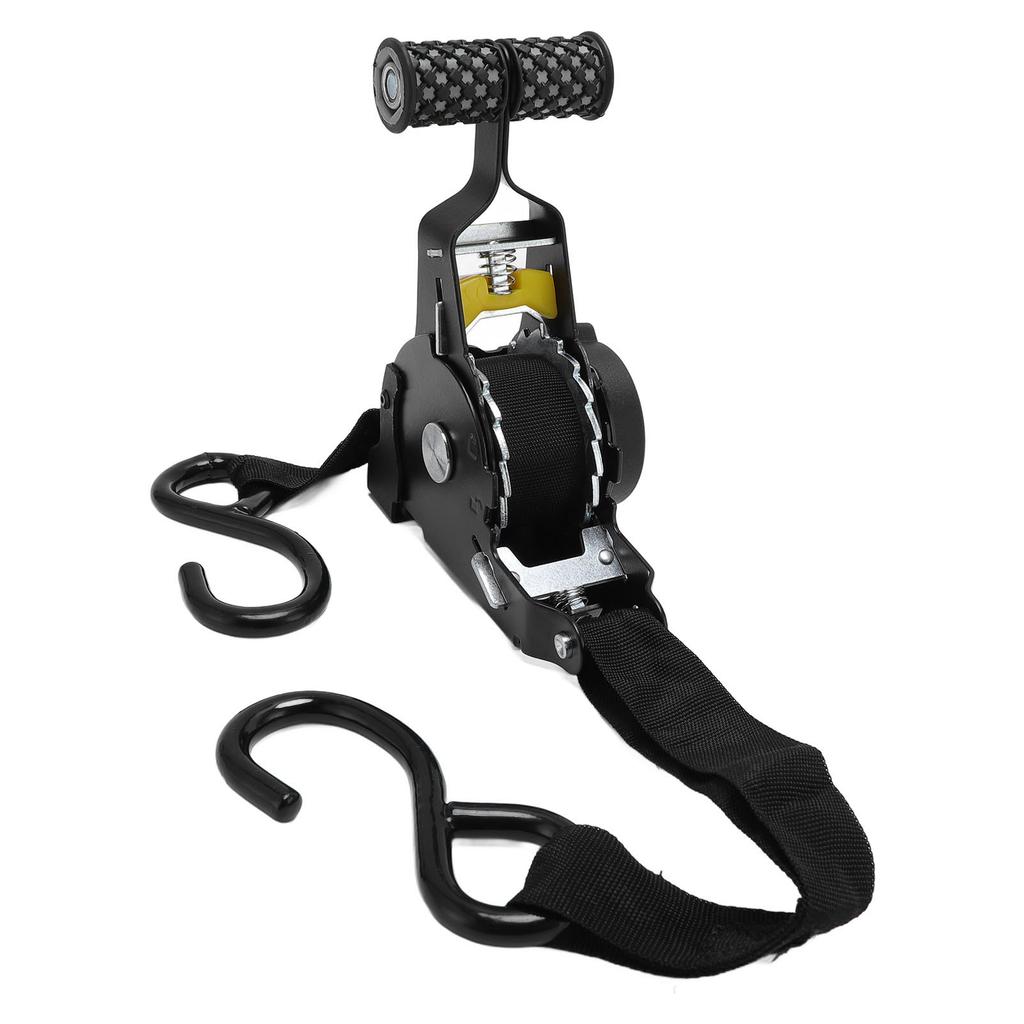 Automatischer Ratschengurt Stahlgewebe Automatischer Einziehgurt für Selbstfahrertour Gepäckbefestigung