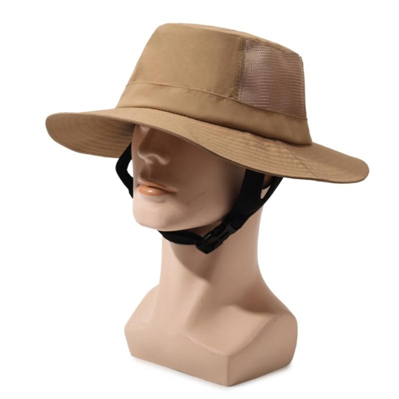 Sun Hat Wide Brimmed Lightweight Foldable For Outdoor Hiking Fishing Beach Activities