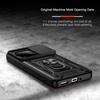 KEYSION Shockproof Armor Case for Realme GT 7 Pro Slide Camera Lens Protection Ring Stand Phone Cover for OPPO Realme GT 7 7T 5G