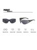Fashion Unisex Multicolor Star Shape Women Sunglasses Sports Style For Boho Party And Outdoor Street Beach School Accessories