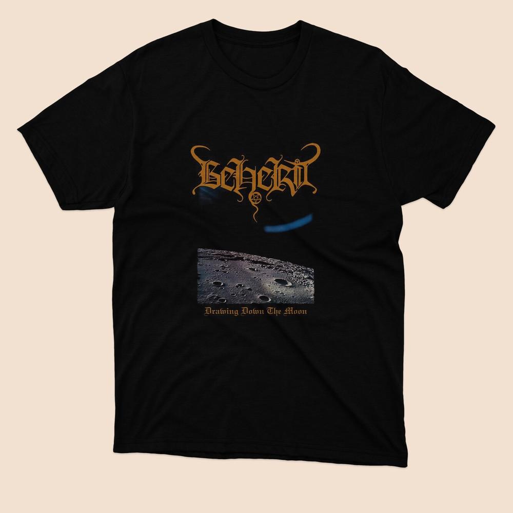 Limited Beherit Drawing Down The Moon Band T-shirt Black XL