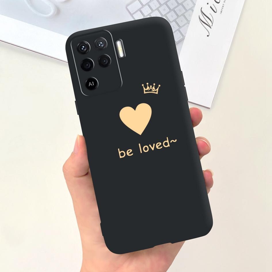 For OPPO Reno 5 5G Reno5 Pro Case CPH2201 Cute Painted Soft Silicone Covers Phone Cases For OPPO Reno 5 Pro Reno5 Lite 5Z Fundas