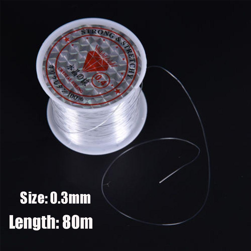 Hot 0.2mm-0.6mm Crystal Strong Fish Wire Thread Monofilament Nylon Braided Fishing Lines