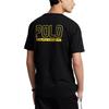 Polo Ralph Lauren SS23 Logo-Print Locker Fit Rundhals-T-Shirt Herren Tops Schwarz 710901164-003
