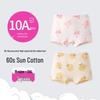 Girls' Cartoon Pattern Cotton Boxer Briefs - Thin, Antibacterial, Four Seasons Toddler & Young Child Style
