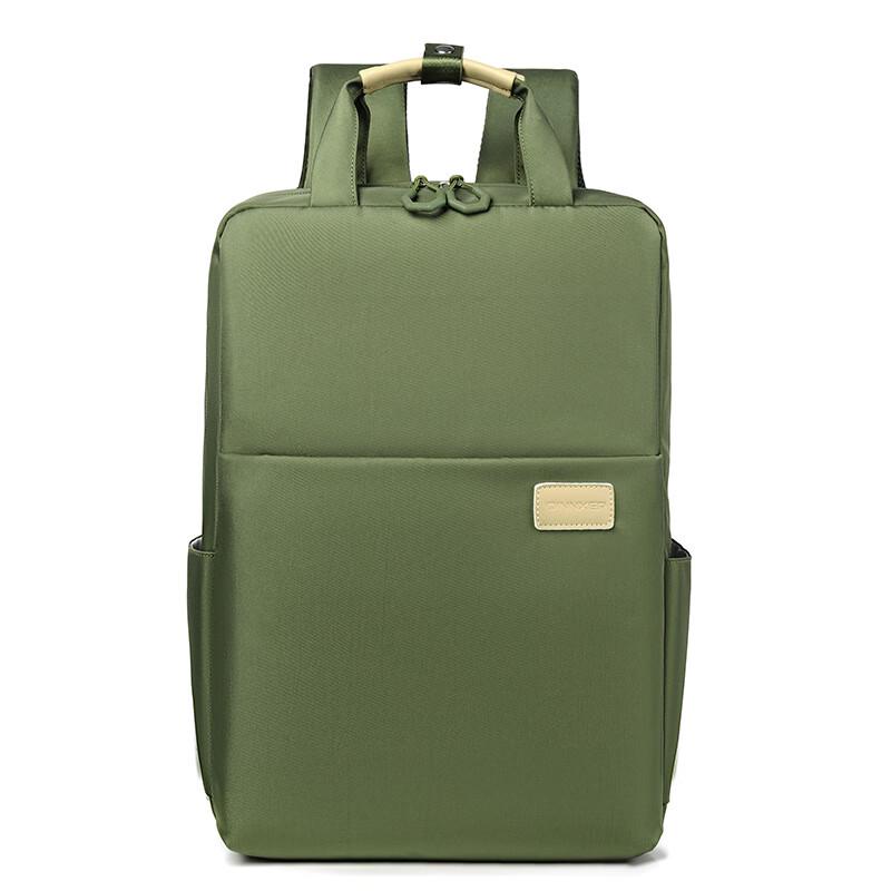 Li Shen Morandi Grey Lightweight School Backpack