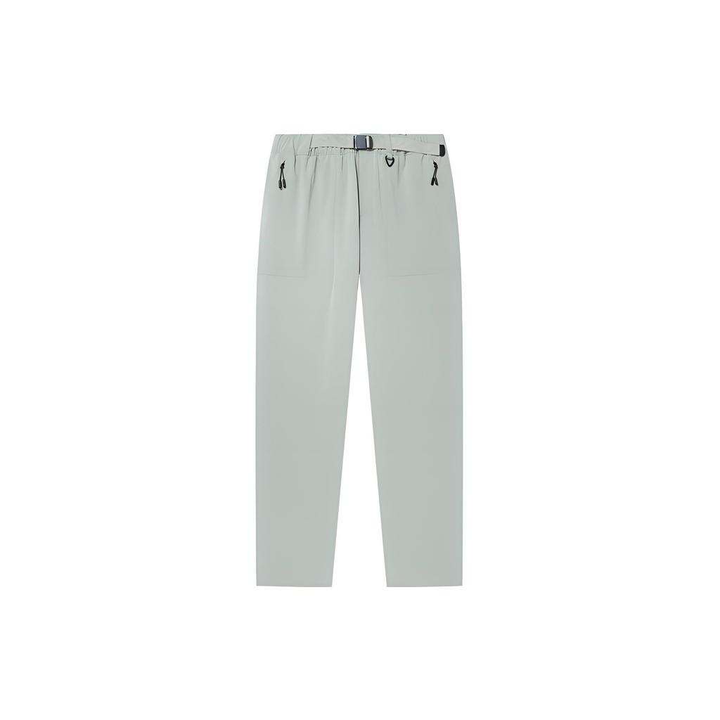Columbia Solid Color Drawstring Casual Pants Women bottoms Light-Green AR9557-348