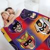 Group #2 Throw Blanket Flannel Fabric decorative Multi-Purpose Sleeping Bag Blankets