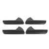 4 Pcs Inner Door Handle Cover Trim Fashionable Anti Scratch Abrasion Proof Easy Install for Cars