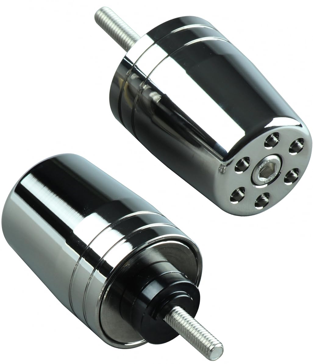 

POSH 031979-33-10 Motorcycle Goods Handlebar End Ultra Heavy Bar End for Honda/Suzuki Genuine Handles,