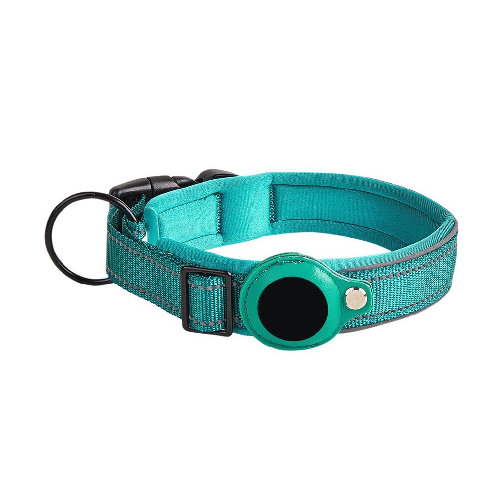 Reflective Dog Positioning Collar GPS Medium And Large Dog Non-strangle Neck Ring Pet Tracking -lost Collar Traction Rope