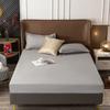 Levivel Elastic Velvet Bed Cover Bed Sheets Set Padded Mattress Cover Soft Queen King Solid Color 150 /160x200 For