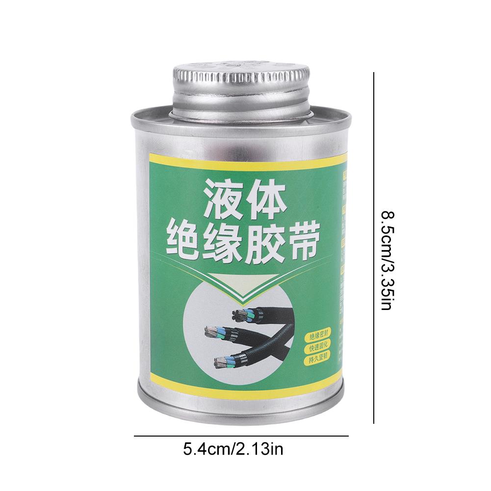 260ml Liquid Electrical Tape Waterproof Insulating Tape Sealant Electrical Wire Cable Coat Repair Glue Insulation Glue
