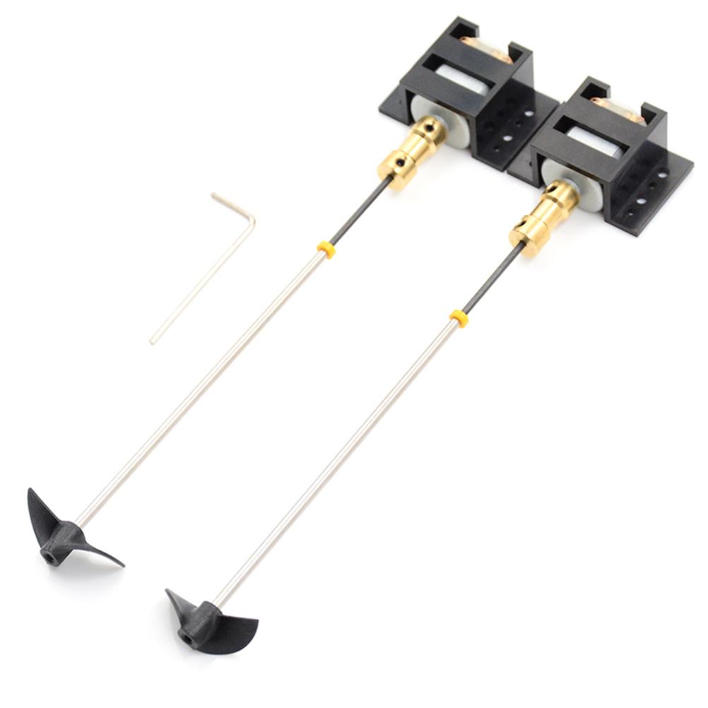 

2 комплекти подвійних моторів для човнів на дистанційному керування, набір двигунів із 130 двигунів для моделі корабля своїми руками