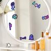 Colorful Halloween Elements Window Sticker - Removable and Waterproof Sticker