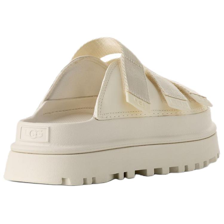 UGG Goldenglow Slide Simple Fashion EVA Anti-Wear Slide Sandals Women Sandals White 1167430-JSM