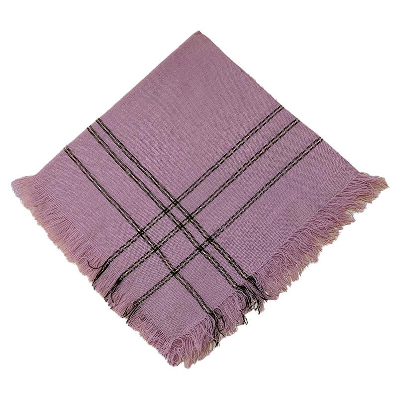 Dzianinowa chusta na głowę dla starszych kobiet: Całoroczny, w stylu vintage, trend internetowy, utrzymuje ciepło, idealny dla babć