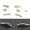 1 set Balamă cu arc pentru ochelari, lățime 2.3mm, cu carcasă, Ochelari Instalați Ușor, Balamă Flexibilă, Piesă de Schimb pentru Arc Defect