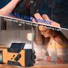 Multifunctional Solar Hand-Crank Emergency Radio with FM and Flashlight