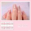 14Pcs Gels Nail Sticker Decals Gels Nail Strips Full Nail Wraps for Nail Art Adhesive Multicolors Nail Strips