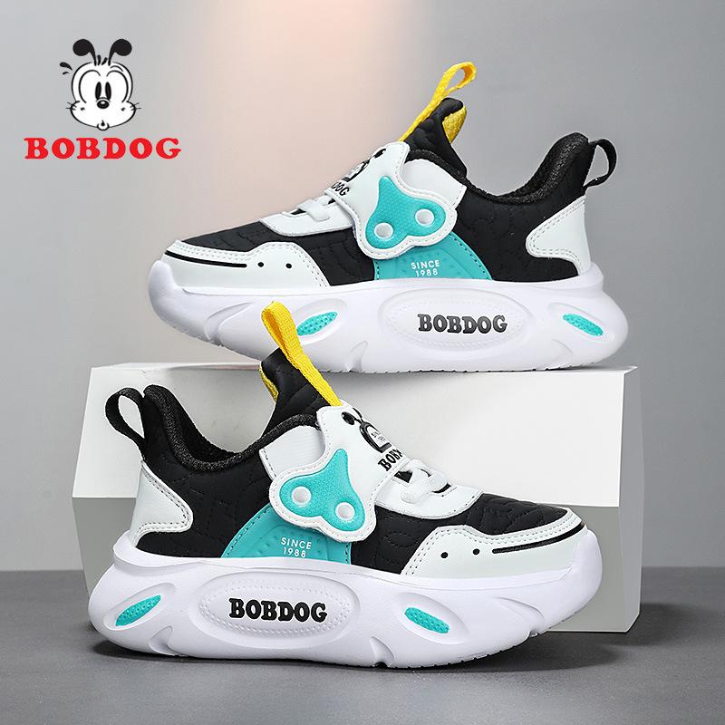 Babu Bean Klasskamrat Flickor Sneakers 2025 Ny Höst och Vinter Läder Vattentäta Barns Fritids Löparskor Flickor