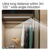 Ultra-thin Motion Sensor Under Cabinet Lights Wireless LED Light USB Rechargeable Kitchen Wardrobe Bedroom Cabinet Lighting