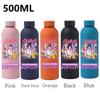 500ML KPop Dämonenjäger Cartoon Druck Sport Auslaufsicher Hohe Qualität Edelstahl Isoliert Wasserbecher Geburtstag Geburtstag Hohe Qualität Geschenke