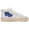 Li Ning Wave Antidérapant Amorti Mi-montante Chaussures de Skateboard Femme Blanc Violet AECT052-3