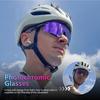 Kapvoe Photochromic Hiking Eyewear Cycling Glasses Sunglasses for Men Silver Lens Multi Color Women Bike Outdoor Riding Running