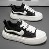 2025 summer new Korean version of versatile platform bread shoes youth casual board shoes comfortable breathable canvas men's shoes