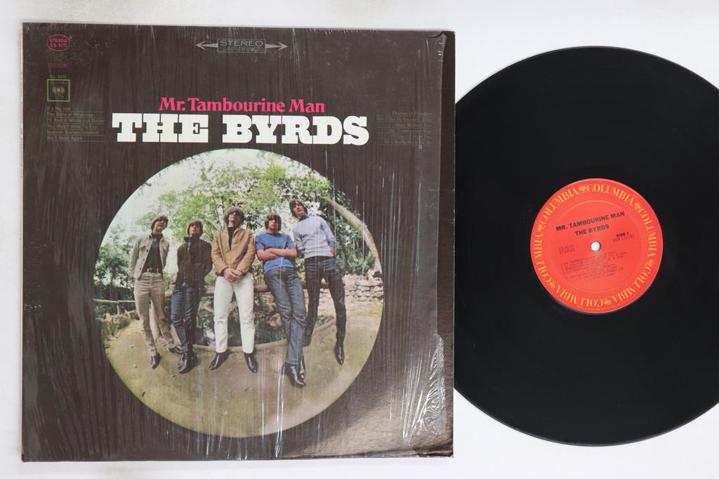 LP Record BYRDS - Mr. Tambourine Man CS9172 COLUMBIA 1972 US Rock Used