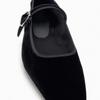 () Z... New Women's Shoes 2025 Square Head Fleece with Lightweight Flat Ballet Shoes French Shoes