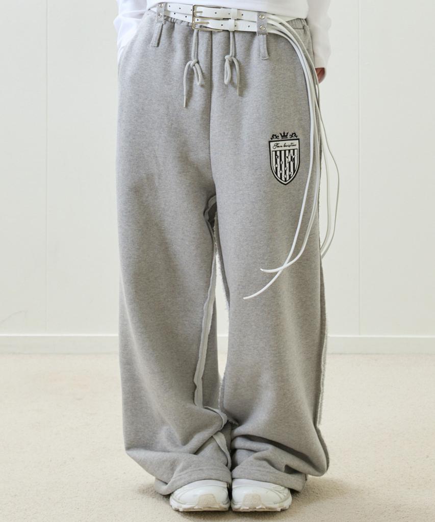 LUVISTRUE El Star Emblem Training Pants(Gray)