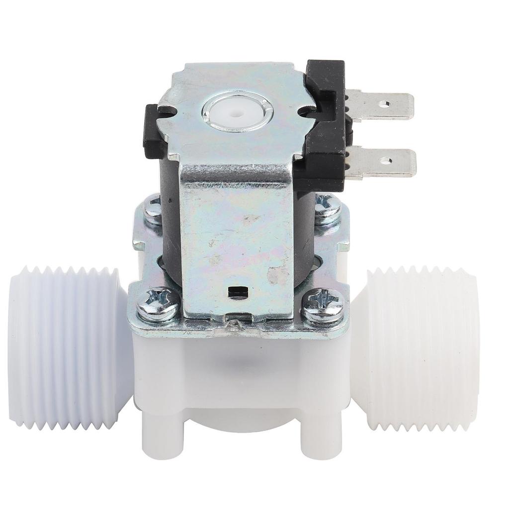 12V DC DN20 G3/4 Plastic Solenoid Valve for Water & Pneumatic Control - Magnetic Pressure Switch