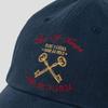 SAND SOUND (UNISEX) Key Embroidered Cap Navy (MS538BG05R)