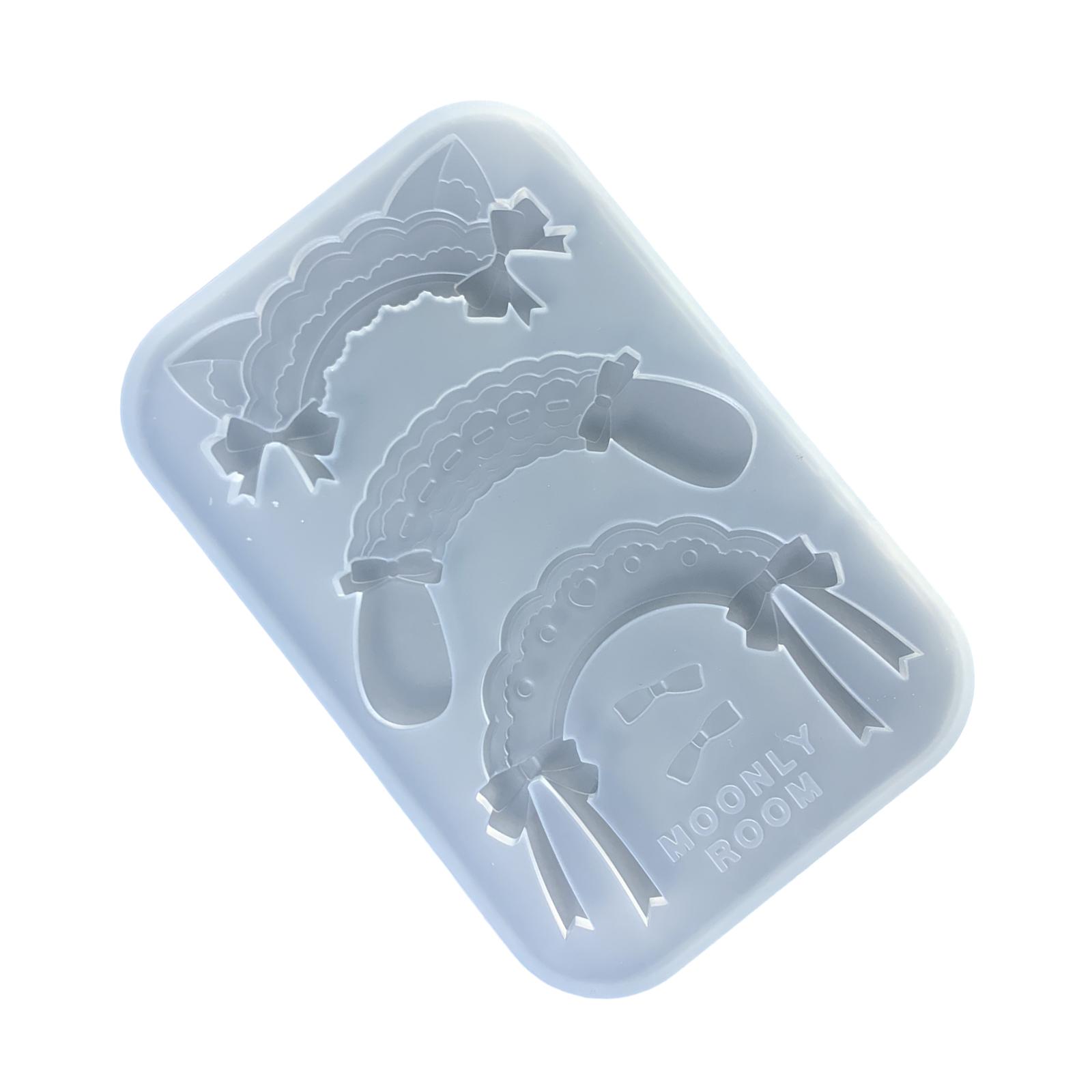 

Практичная силиконовая повязка на голову горничной, аксессуары, форма, уникальные формы для изготовления ювелирных изделий из эпоксидной смолы для любителей рукоделия