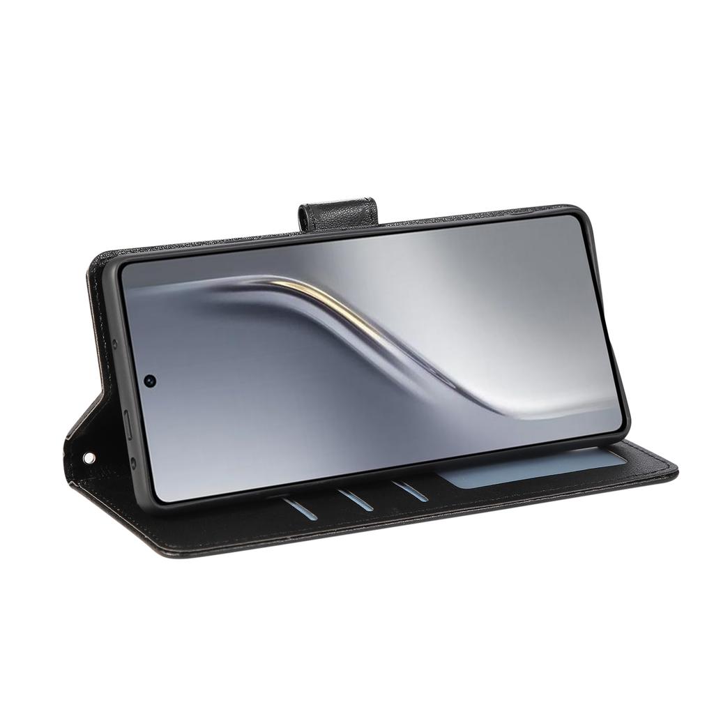 Für TECNO Camon 40 4G Hülle Brieftasche Ständer Ansicht PU Leder Handyhülle mit Handschlaufe