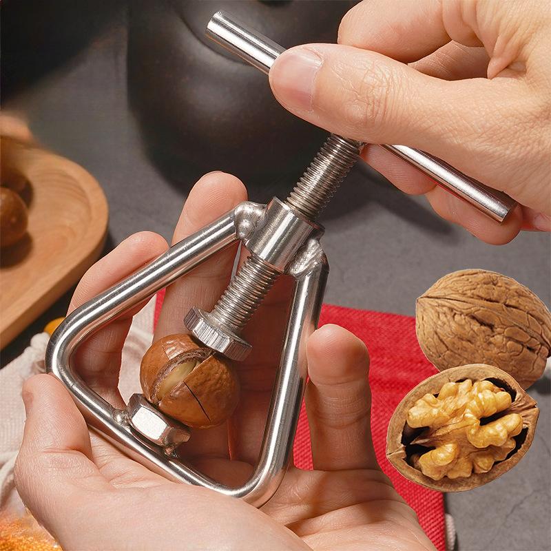 Cracker Machine Walnut Steel Sheller Nut Walnut Clip Hone Kitchen Tools Macadamia Accessories Multifunctional Manual Nut Opener