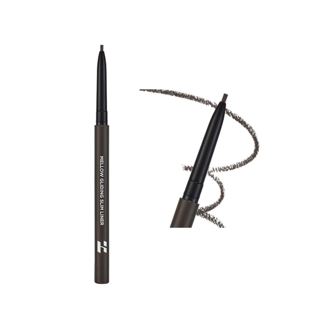 

[HOLIKAHOLIKA] Mellow Gliding Pencil Liner - Holika Holika Korean Cosmetics Eyeliner, Overlapping Lip Pencil, Under-Eye Bag Liner, Melting Texture,
