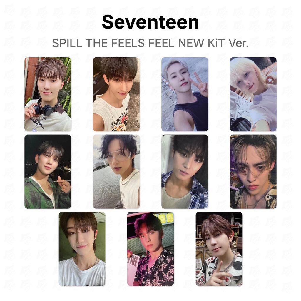 Seventeen SPILL THE FEELS FEEL NEW KiT Ver. Official Photocard