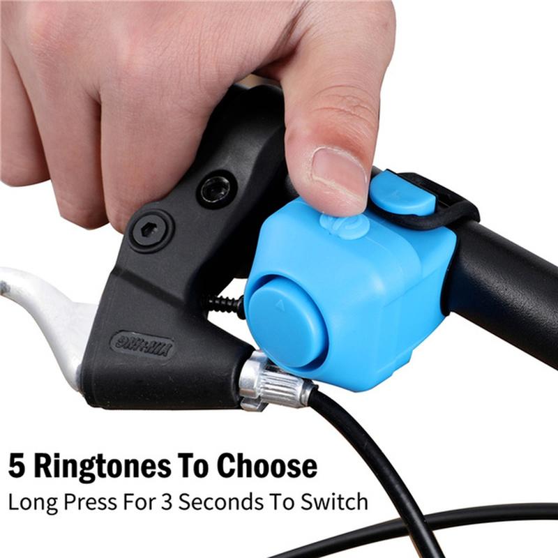 New Style Electric Cycling Bells Bicycle Accessory Electric Cycling Horn Bicycle Handlebar Bell Bike Rings