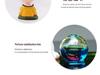 Solar-Powered Monk Car Perfume Shaking Head Cartoon Ornament